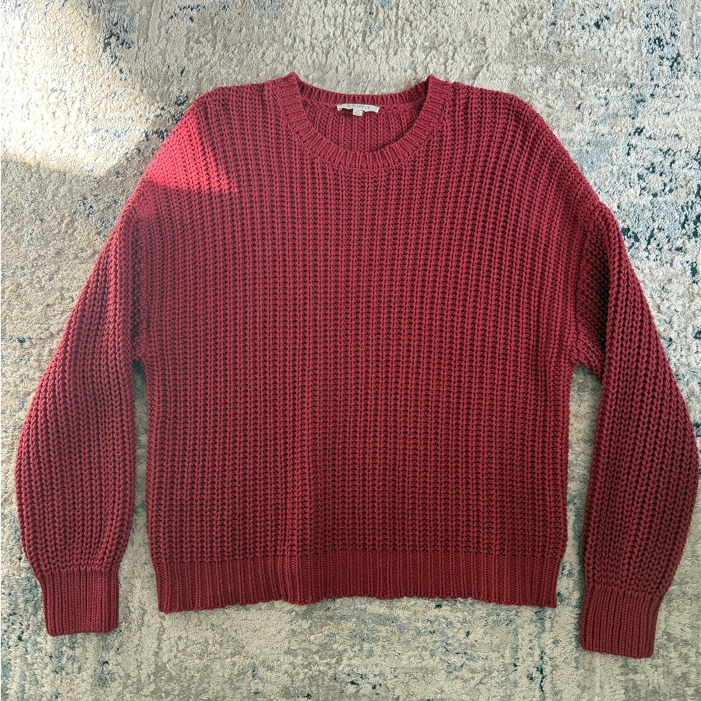 Z Supply - Red Knit Sweater